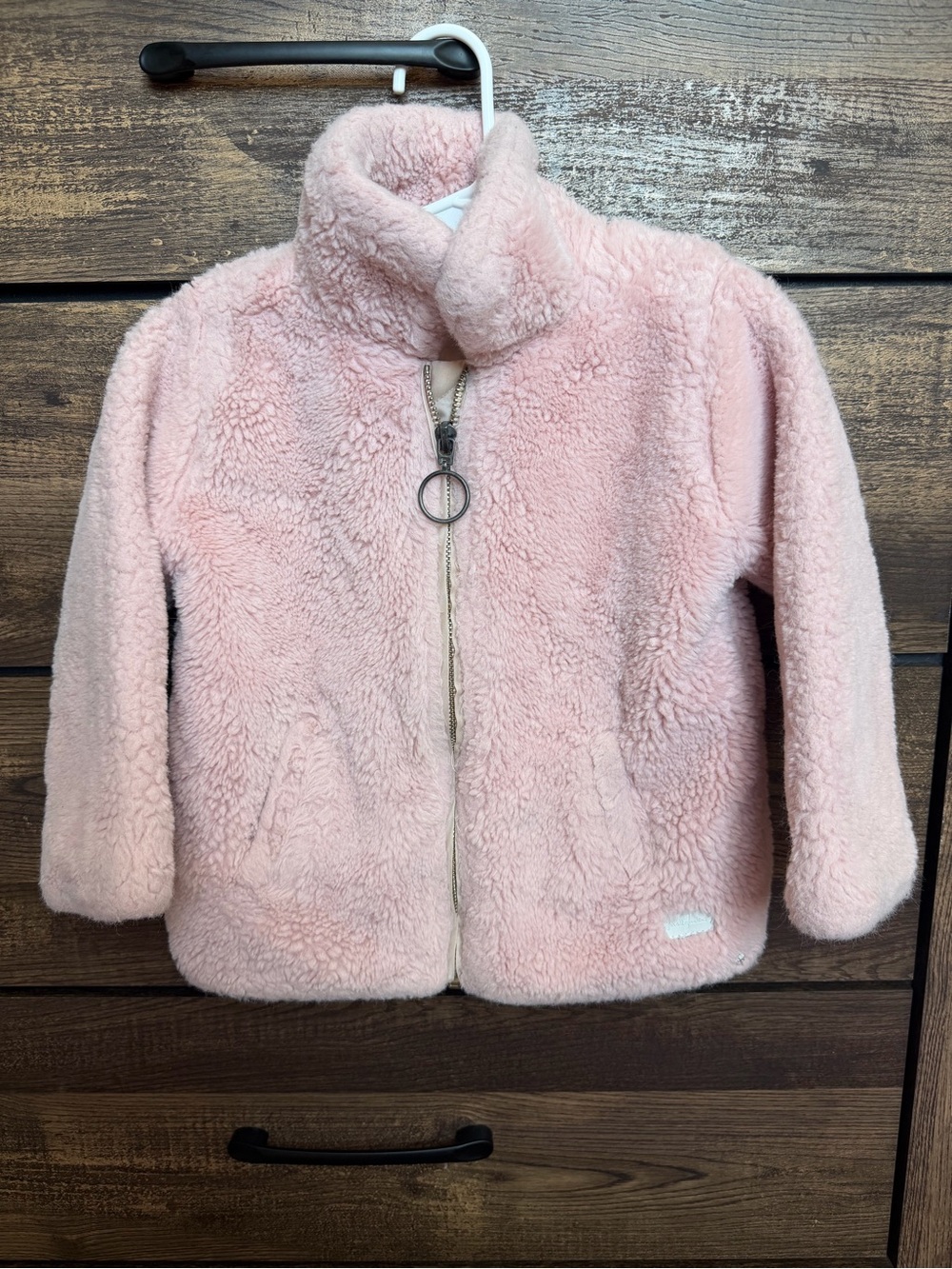 Seven Plush Light Pink Zip Jacket